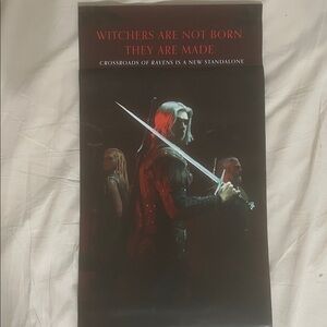 The WITCHER Crossroads of Ravens POSTER 2025 Exclusive (for 9/25 release)
